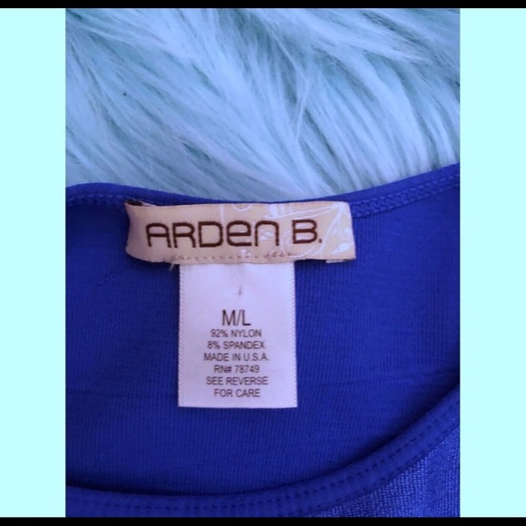 Arden B blue bodycon mini dress - Picture 6 of 6